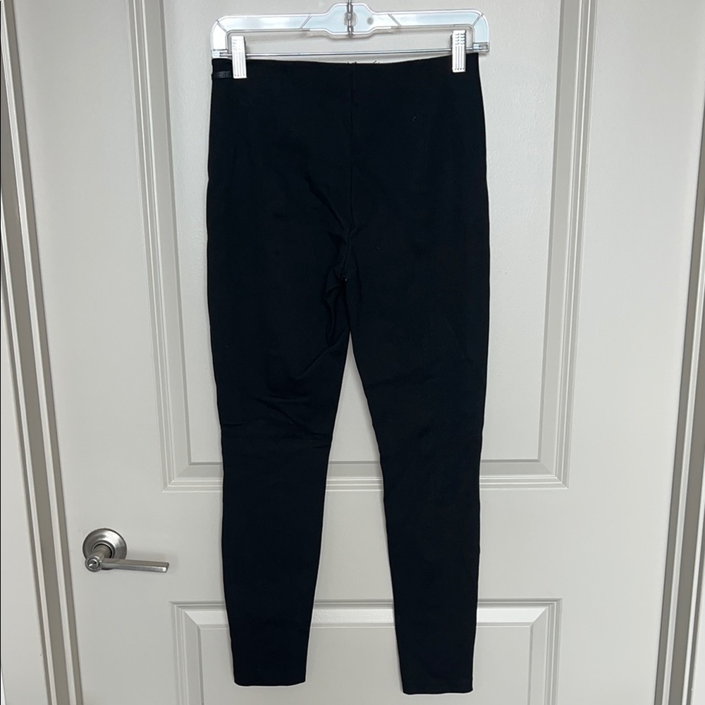 Polo Ralph Lauren Black Leggings with Ankle Zip - Picture 6 of 7